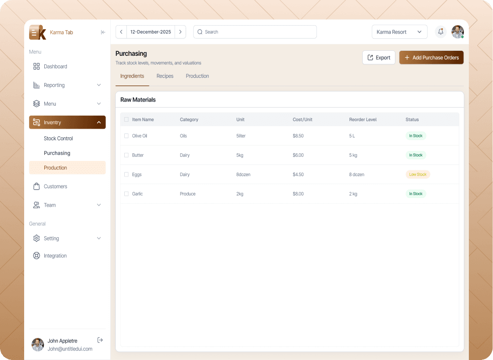 Flow & Operations Focused